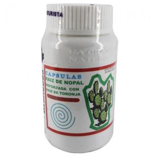 CAPS. RAIZ DE NOPAL REF. CON RAIZ DE TORONJA Y MANZANA C 45 LA GRAN NATURISTA