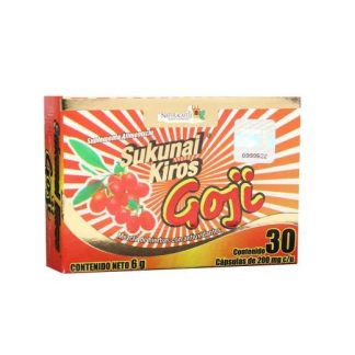 CAPS. SUKUNAI KIROS GOJI C 30 MEZCLA DE HIERBAS CON ANTIOXIDANTES SUKUNAI KIROS