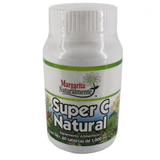 CAPS. SUPER C NATURAL C 60 DE 1000MG. MARGARITA SANAMENTE