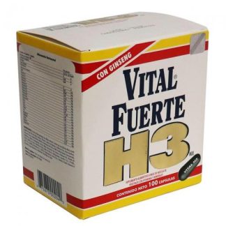CAPS. VITAL FUERTE H3 C 100 A BASE DE MEZCLA DE VEGETALES VIT Y M FARMAMEDICA