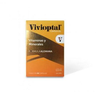 CAPS. VIVIOPTAL C 90 VITAMINAS Y MINERALES FORMULA ALEMANA. VIVIOPTAL