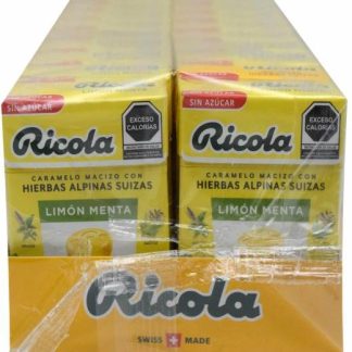 CARAMELO HIERBAS LIMON MENTA 27.5 G RICOLA P 20