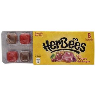 CARAMELO MIEL FRUTO DEL BOSQUE 24 G PRONACEN P 10