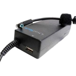 CARGADOR - ADAPTADOR PARA LAPTOP OTACE76 OVALTECH DE 90W 19.5V 4.62A (4.5-3.0) PUNTA AZUL