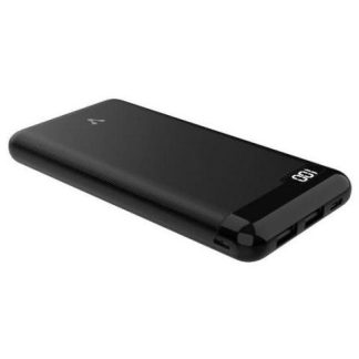 CARGADOR PORTATIL VORAGO POWER BANK PB-450-BK 10.000MAH NEGRO