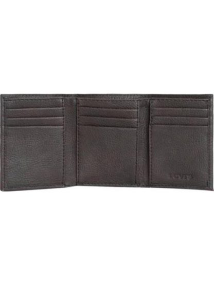 CARTERA BIFOLD VERTICAL CORTE SINTETICO CAFE LEVIS STRAUSS - Image 3
