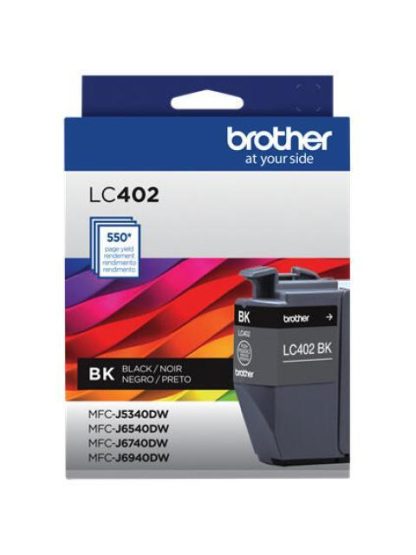 CARTUCHO DE TINTA BROTHER LC402BK NEGRO