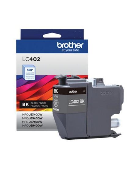 CARTUCHO DE TINTA BROTHER LC402BK NEGRO - Image 2
