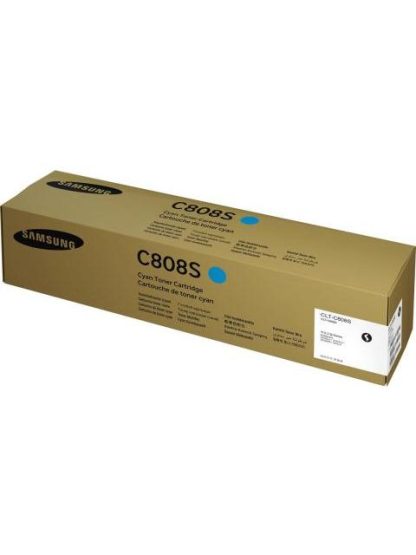 CARTUCHO TONER SAMSUNG CLT-C808S CIAN 20K PAGS