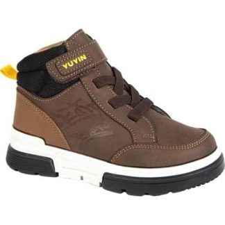 CASUAL BOTIN SUELA BICOLOR CHOCOLATE YU YIN