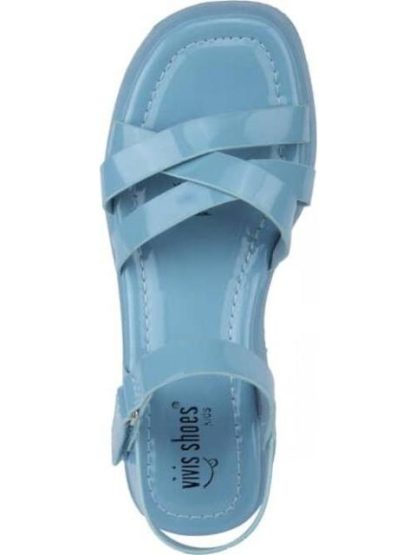 CASUAL SANDALIA PLATAFORMA AZUL VIVIS SHOES KIDS - Image 3