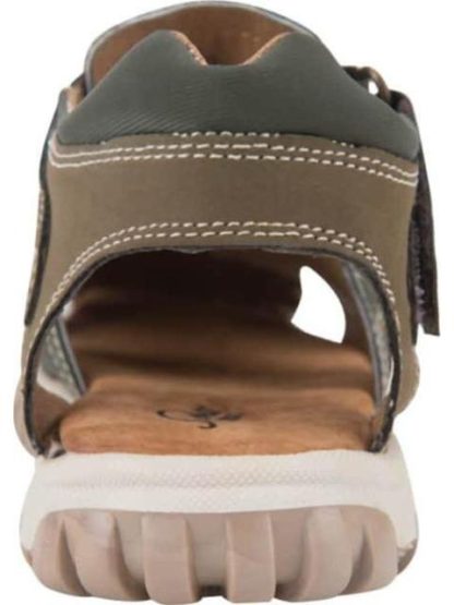 CASUAL SANDALIA PESCADOR VERDE OLIVO SCHATZ KIDS - Image 3