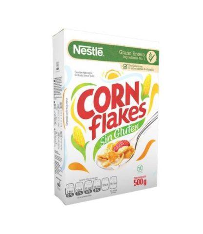 CEREAL NESTLE CORN FLAKES SIN GLUTEN 500G