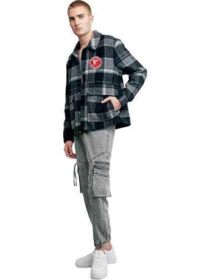 CHAMARRA CABALLERO GRIS HARVARD