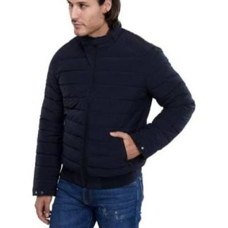 CHAMARRA CAPITONADA CUELLO ALTO NEGRO D.E.E.P SELECTION