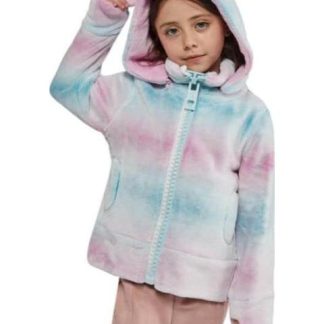 CHAMARRA TEDDY OREJITAS 3D MULTICOLOR HOLLY LAND KIDS