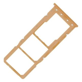 CHAROLA BANDEJA PORTA SIM COMPATIBLE CON SAMSUNG A20 A205F DS A205G DS A205GN DS A30 A305F DS A305FN DS A305G DS A305GT DS COLOR DORADO