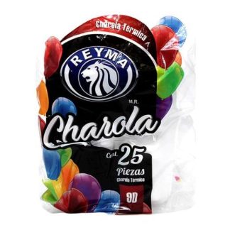 CHAROLA TERMICA CON DIVISION REYMA #9 BOLSA CON 25 PIEZAS