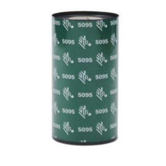 CINTA ZEBRA RIBBON CON RESINA ZIPSHIP 5095 60MM X 450M 6 PIEZAS