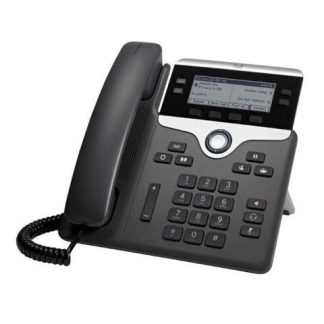 CISCO TELEFONO IP CON PANTALLA 3.5 7841 ALAMBRICO 4 LINEAS ALTAVOZ NEGRO - ¡REQUIERE LICENCIA CONSULTA CON SERVICIO AL CLIENTE!
