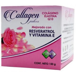 COLAGENO COLLAGEN RESVERATROL Y VITAMINA E 150 G NATURAL JAHVS
