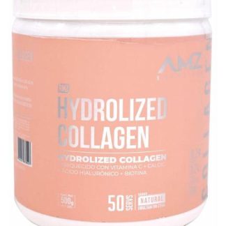 COLAGENO VITAMINA C CALCIO ACIDO HIALURONICO BIOTINA 500 G AMZ