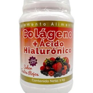 COLAGENO Y ACIDO HIALURONICO FRUTOS ROJOS 1 KG PRETTY BEE