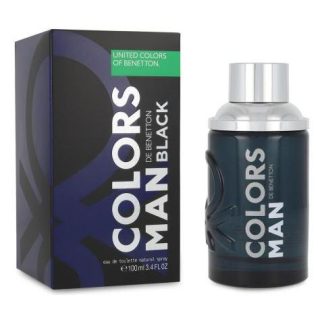 COLORS BLACK 100 ML EDT SPRAY BENETTON - HOMBRE