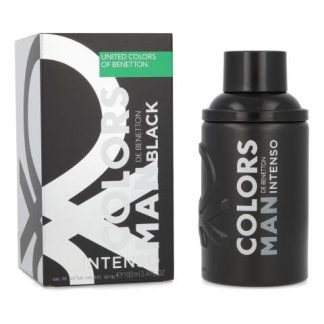 COLORS BLACK INTENSO 100 ML EDP SPRAY BENETTON - HOMBRE
