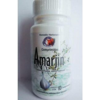 COMPRIMIDO AMARJIN C 60 ANTIAMIBIATICO Y ANTI-INFECCIOSO INTESTIN OCOTZOTL