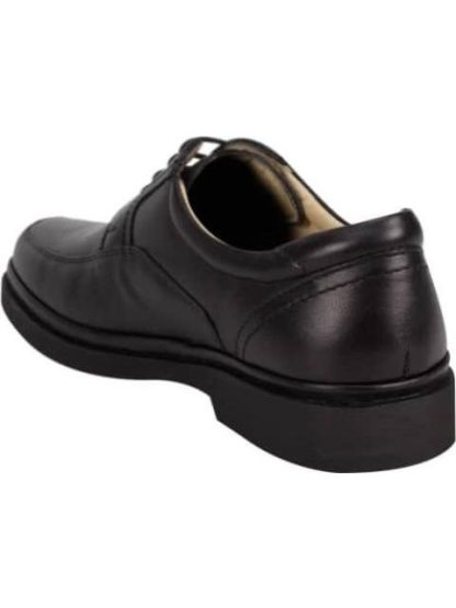 ZAPATO DE VESTIR DE PIEL DERBY NEGRO CALZADO PAZSTOR - Image 2