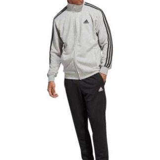 CONJUNTO 2 PIEZAS M 3S FT TT TS GRIS ADIDAS