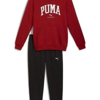 CONJUNTO 2 PIEZAS PUMA SQUAD HOODED SUIT TR NEGRO PUMA