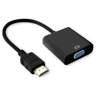 CONVERTIDOR BROBOTIX 110910N HDMI - VGA COLOR NEGRO