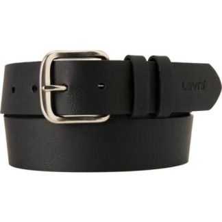 CORTE SINTETICO HEBILLA PLATEADA NEGRO LEVIS STRAUSS
