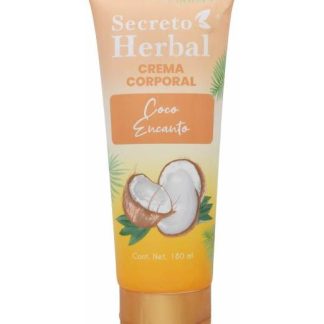 CREMA CORPORAL COCO ENCANTO 180 ML SECRETO HERBAL