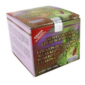 CREMA CORPORAL COSMETICA A BASE DE CORAZON DE ALCACHOFA CONT. 240 GN+VIDA