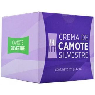 CREMA DE CAMOTE SILVESTRE SIN PARABENOS 120 G ZHI LITE