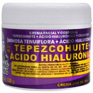 CREMA DE TEPEZCOHUITE ACIDO HIALURONICO DIA 120 G DEL INDIO PAPAG