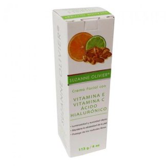CREMA FACIAL C VIT -E- Y VIT -C- Y ACIDO HIALURONICO 113GR. ELAST LAB. ANTEII