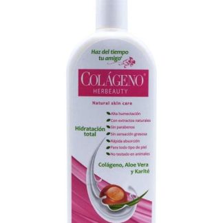 CREMA HIDRATANTE DE COLAGENO ALOE Y KARITE 480 ML HERBEAUTY