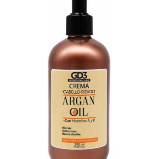 CREMA PARA PEINAR RIZOS ACEITE DE ARGAN 290 ML GD3