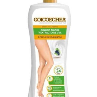CREMA PARA PIERNAS 400ML GINGKO BILOBBA EXTRACTO DE UVA ANTIOXIDANTE  HI MULTICOLOR GOICO ECHEA
