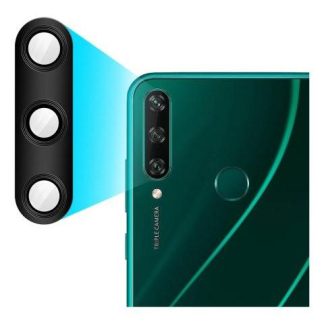 CRISTAL LENTE DE CAMARA PARA HUAWEI Y6P MED-LX9N C ADHESIVO