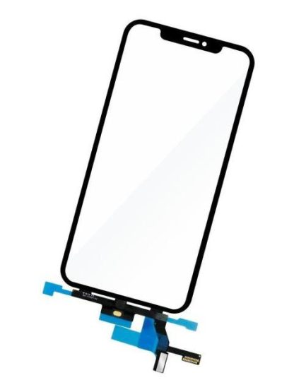 CRISTAL TOUCH TACTIL SIN FLEX LOGICA PARA IPH XS MAX A1921 NEGRO