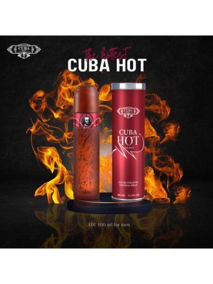 CUBA HOT CABALLERO DES CHAMPS 100 ML EDT SPRAY - Image 2