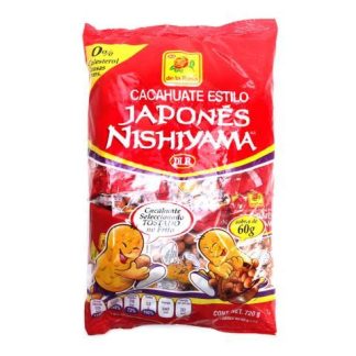DE LA ROSA NISH. CACAHUATE JAP. 12 PZ DE 60 GR