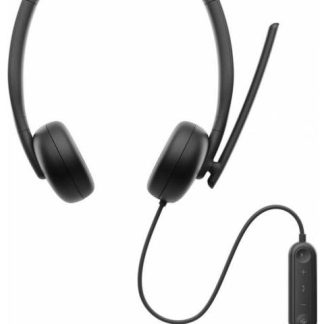 DELL AUDIFONOS CON MICROFONO WH302 ALAMBRICO 2 METROS USB NEGRO