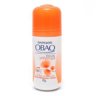 DESODORANTE OBAO ROLL ON FRESCURA INTENSA MUJER 65 GR