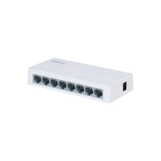 DHPFS30088ETL SWITCH PARA ESCRITORIO 8 PUERTOS FAST ETHERNET 10-100 CAPA 2 SWITCHING 1.6 GBPS VELOCIDAD DE REENVIO DE PAQUETES 1.19 MBPS NB